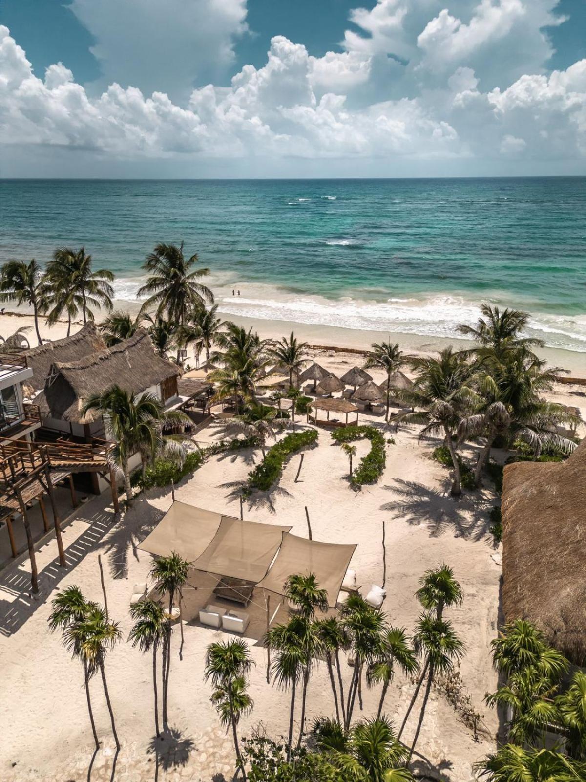 Niken Beachfront Tulum Hotel Ngoại thất bức ảnh