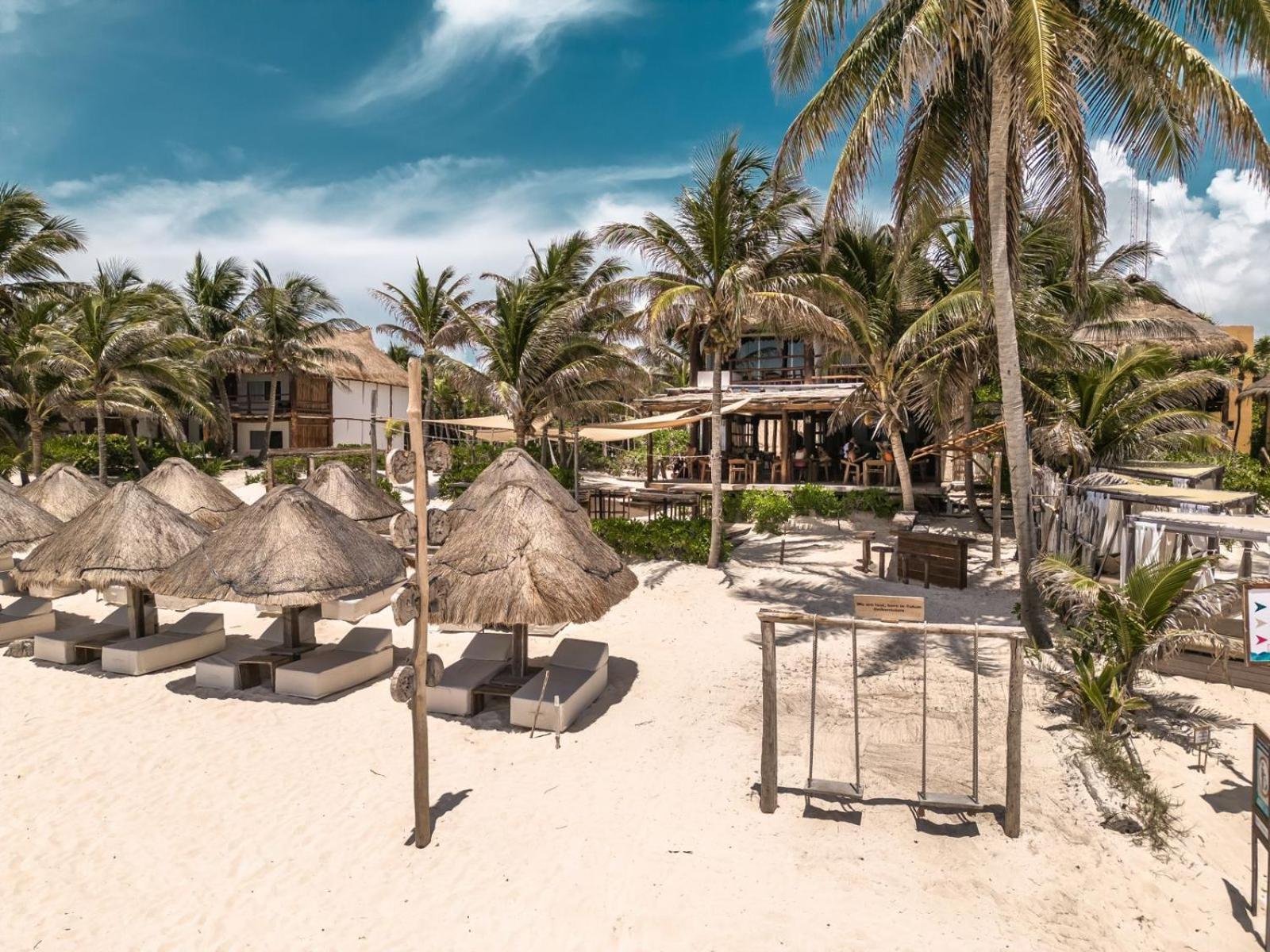 Niken Beachfront Tulum Hotel Ngoại thất bức ảnh