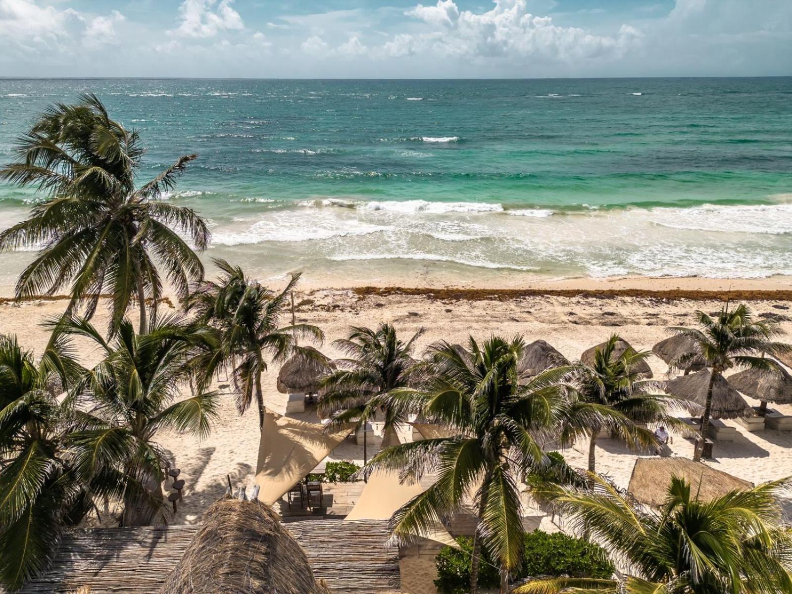 Niken Beachfront Tulum Hotel Ngoại thất bức ảnh